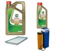 MAHLE Controllo Set 6L CASTROL EDGE 5W-30 C3 Per Mercedes-Benz V-Klasse Vito