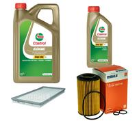 MAHLE Controllo Set 6L CASTROL EDGE 5W-30 C3 Per Mercedes-Benz Vito Mixto