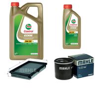 MAHLE Controllo Set 6L CASTROL EDGE 5W-30 C3 Per Nissan Note 1.6 Tiida