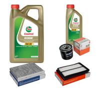 MAHLE Controllo Set 6L CASTROL EDGE 5W-30 C3 Per Nissan Qashqai II 1.6 DiG-T