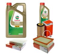 MAHLE Controllo Set 6L CASTROL EDGE 5W-30 C3 Per Opel Mokka/Mokka X