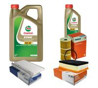 MAHLE Controllo Set 6L CASTROL EDGE 5W-30 C3 Per Opel Movano B Furgone 2.3