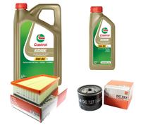 MAHLE Controllo Set 6L CASTROL EDGE 5W-30 C3 Per Renault Scénic II 1.9 dCi
