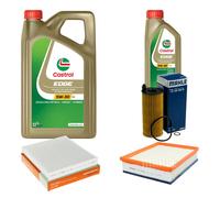 MAHLE Controllo Set 6L CASTROL EDGE 5W-30 C3 Per Toyota Verso 1.6 D-4D