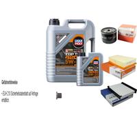Mahle Controllo Set 6L Liqui Moly 5W-30 Top Tec 4200 per Renault Scénic