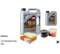 Mahle Controllo Set 6L Liqui Moly 5W-30 Top Tec 4200 per Renault Scénic II (