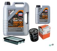 MAHLE Controllo Set 6L Liqui Moly 5W-30 TOP TEC 4200 Per Toyota MR 2 III 1.8