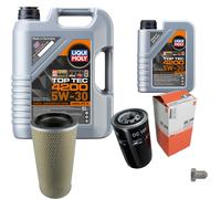 MAHLE Controllo Set 6L Liqui Moly 5W-30 TOP TEC 4200 Per VW LT 40-55 I