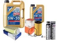 MAHLE Controllo Set 6L Liqui Moly LONGLIFE III 5W-30 Per Mercedes-Benz