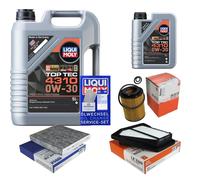 Mahle Controllo Set 6L Liqui Moly Top Tec 4310 0W-30 per Honda Cr-v V III