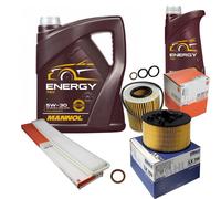Mahle Controllo Set 6L mannol 5W-30 Energia per BMW 3er Compatto 316 Ti