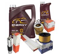 Mahle Controllo Set 6L mannol 5W-30 Energia per BMW Serie 3er Compatto 316 Ti