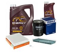 Mahle Controllo Set 6L mannol 5W-30 Energia per Subaru Legacy V Station Carro