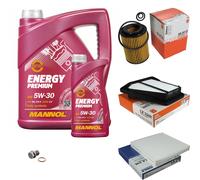 Mahle Controllo Set 6L mannol 5W-30 Energy Premium per Honda Cr