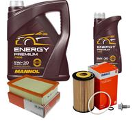 Mahle Controllo Set 6L mannol 5W-30 Energy Premium per Opel Mokka / x Scheda Di