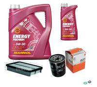MAHLE Controllo Set 6L MANNOL 5W-30 Energy Premium Per Toyota MR 2 III 1.8