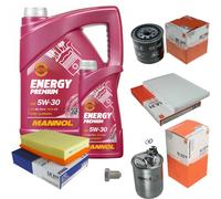 MAHLE Controllo Set 6L MANNOL 5W-30 Energy Premium Per VW Polo 64 1.9 D
