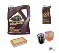 MAHLE Controllo Set 6L MANNOL 5W-30 LONGLIFE Per Suzuki SX4 S-Cross 1.6