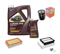 MAHLE Controllo Set 6L MANNOL 5W-30 LONGLIFE Per Suzuki SX4 S-Cross 1.6