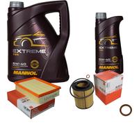 Mahle Controllo Set 6L mannol 5W-40 Estremo per BMW 5er 523i 520i 528i 3er