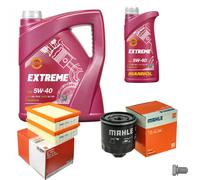 Mahle Controllo Set 6L mannol 5W-40 Estremo per VW Lupo 1.0 1.4 Polo Seat
