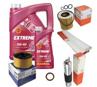 MAHLE Controllo Set 6L MANNOL 5W-40 Extreme Per BMW 3er Compact 316 TI 318