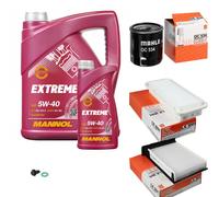 MAHLE Controllo Set 6L MANNOL 5W-40 Extreme Per Citroën C1 1.0 Peugeot 107