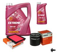 MAHLE Controllo Set 6L MANNOL 5W-40 Extreme Per Mazda 2 1.4 1.25 1.6