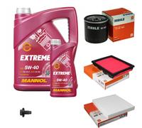 MAHLE Controllo Set 6L MANNOL 5W-40 Extreme Per Mazda 2 1.4 1.25 1.6
