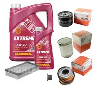 MAHLE Controllo Set 6L MANNOL 5W-40 Extreme Per Renault Kangoo Express D 65