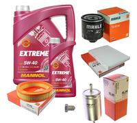 MAHLE Controllo Set 6L MANNOL 5W-40 Extreme Per VW Polo 60 1.4 75 1.6 Caddy