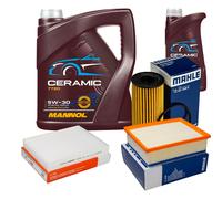 MAHLE Controllo Set 6L MANNOL Ceramic 5W-30 Per Nissan NV300 Kasten 2.0 dCi