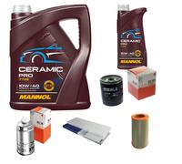 Mahle Controllo Set 6L mannol Ceramica Pro 10W-40 per Fiat Ducato Bus 230
