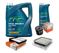 Mahle Controllo Set 6L mannol Molibden Ultra 5W-30 per Subaru