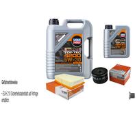 Mahle Controllo Set 6L Motore Liqui Moly 5W-30 Top Tec 4200 per Renault Scénic