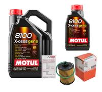 MAHLE Controllo Set 6L MOTUL 8100 X-CESS 5W-40 Per Alfa Romeo Spider 2.2 JTS