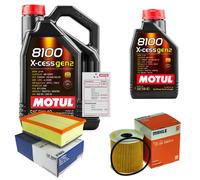 MAHLE Controllo Set 6L MOTUL 8100 X-CESS 5W-40 Per Citroën C4 Picasso I 2.0