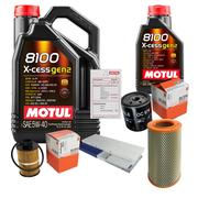 MAHLE Controllo Set 6L MOTUL 8100 X-CESS 5W-40 Per Citroën Jumper Kasten 2.2