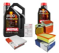 MAHLE Controllo Set 6L MOTUL 8100 X-CESS 5W-40 Per Peugeot 308 CC 2.0 HDi