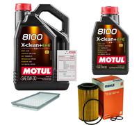 MAHLE Controllo Set 6L MOTUL 8100 X-CLEAN 0W-30 Per Mercedes-Benz Vito Mixto