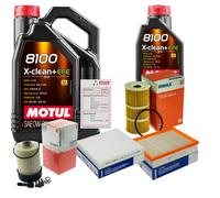 MAHLE Controllo Set 6L MOTUL 8100 X-CLEAN 0W-30 Per Mercedes-Benz X-Klasse