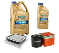 MAHLE Controllo Set 6L RAVENOL FDS 5W-30 per Subaru Forester 2.5 AWD