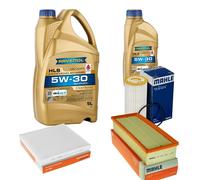 Mahle Controllo Set 6L Ravenol Hls 5W-30 per Seat Leon Pezzi 1.8 TSI