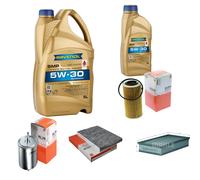Mahle Controllo Set 6L Ravenol SMP 5W-30 per VW New Beetle 2.5
