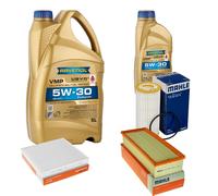 MAHLE Controllo Set 6L RAVENOL VMP 5W-30 per Seat Leon ST 1.8 TSi