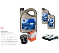 Mahle Controllo Set 7 L GM olio motore dexos2 5W-30 per Chevrolet Epica 2.5