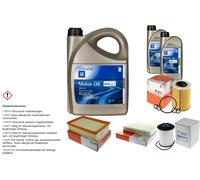 Mahle Controllo Set 7 L GM olio motore dexos2 5W-30 per Opel Mokka / Moca