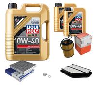 MAHLE Controllo Set 7 L LIQUI MOLY 10W-40 Leichtlauf Per Honda CR-V III