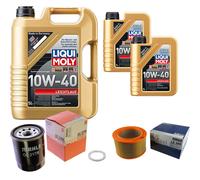 MAHLE Controllo Set 7 L LIQUI MOLY 10W-40 Leichtlauf Per Suzuki Samurai 1.3