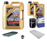 MAHLE Controllo Set 7 L Liqui Moly 10W-40 Per Fiat Punto Cabriolet 85 16V